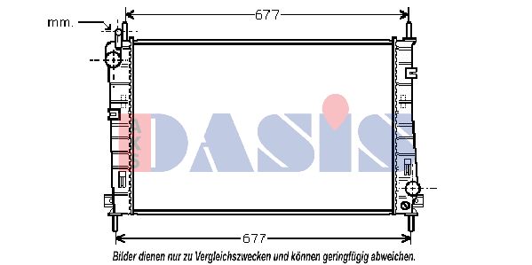 AKS DASIS Radiators, Motora dzesēšanas sistēma 091610N